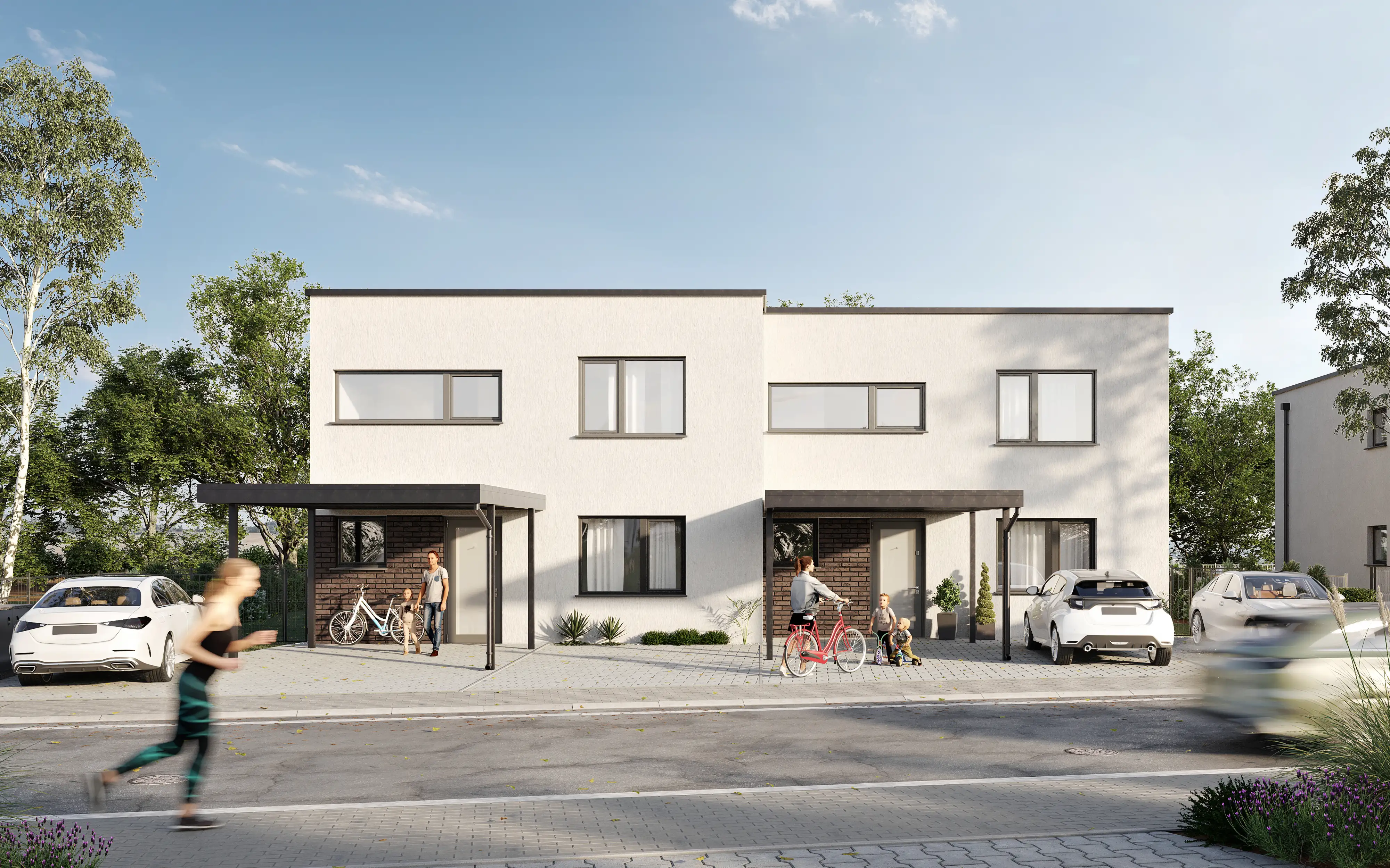 Exteriér projektu