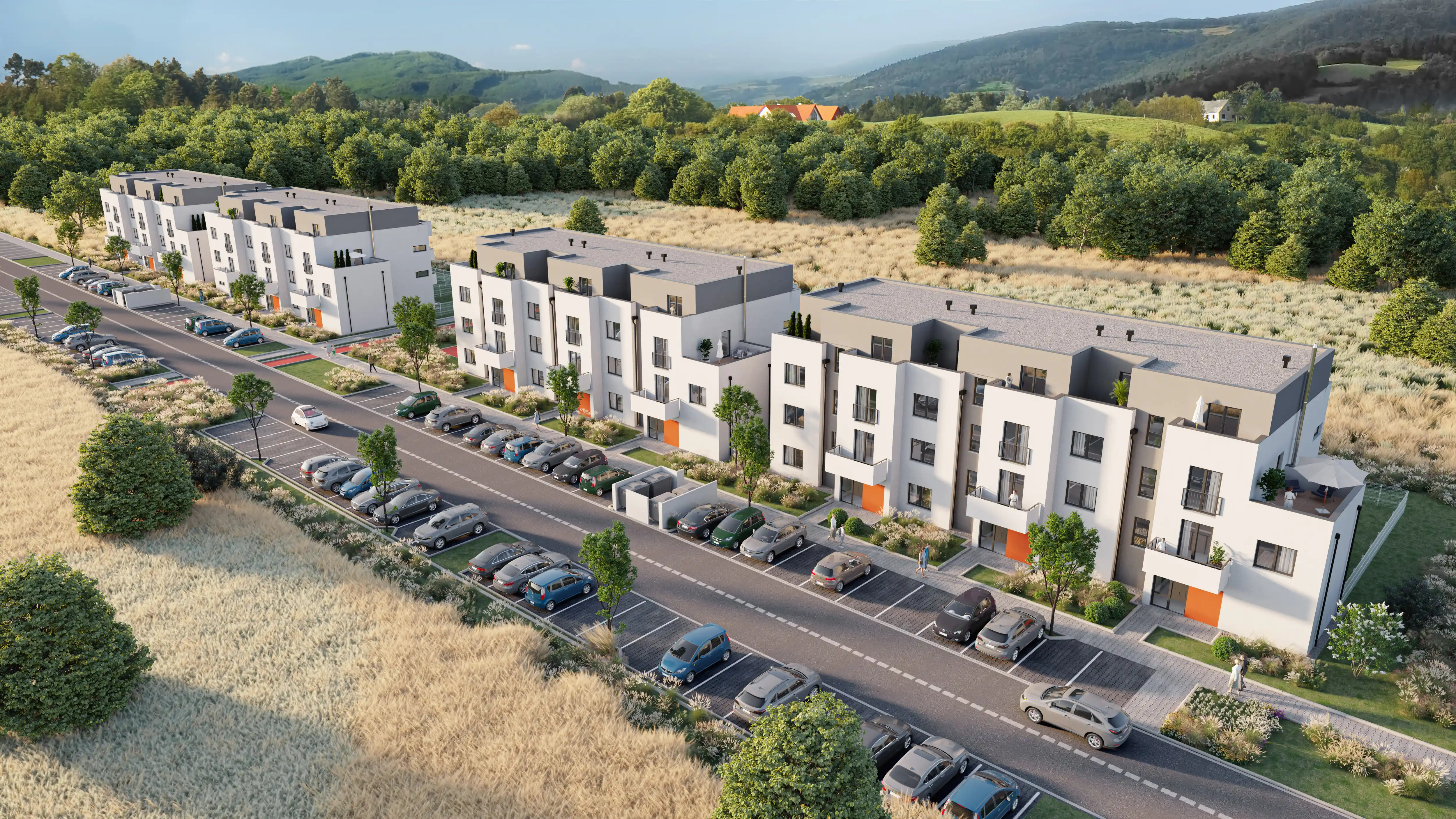 Exteriér projektu