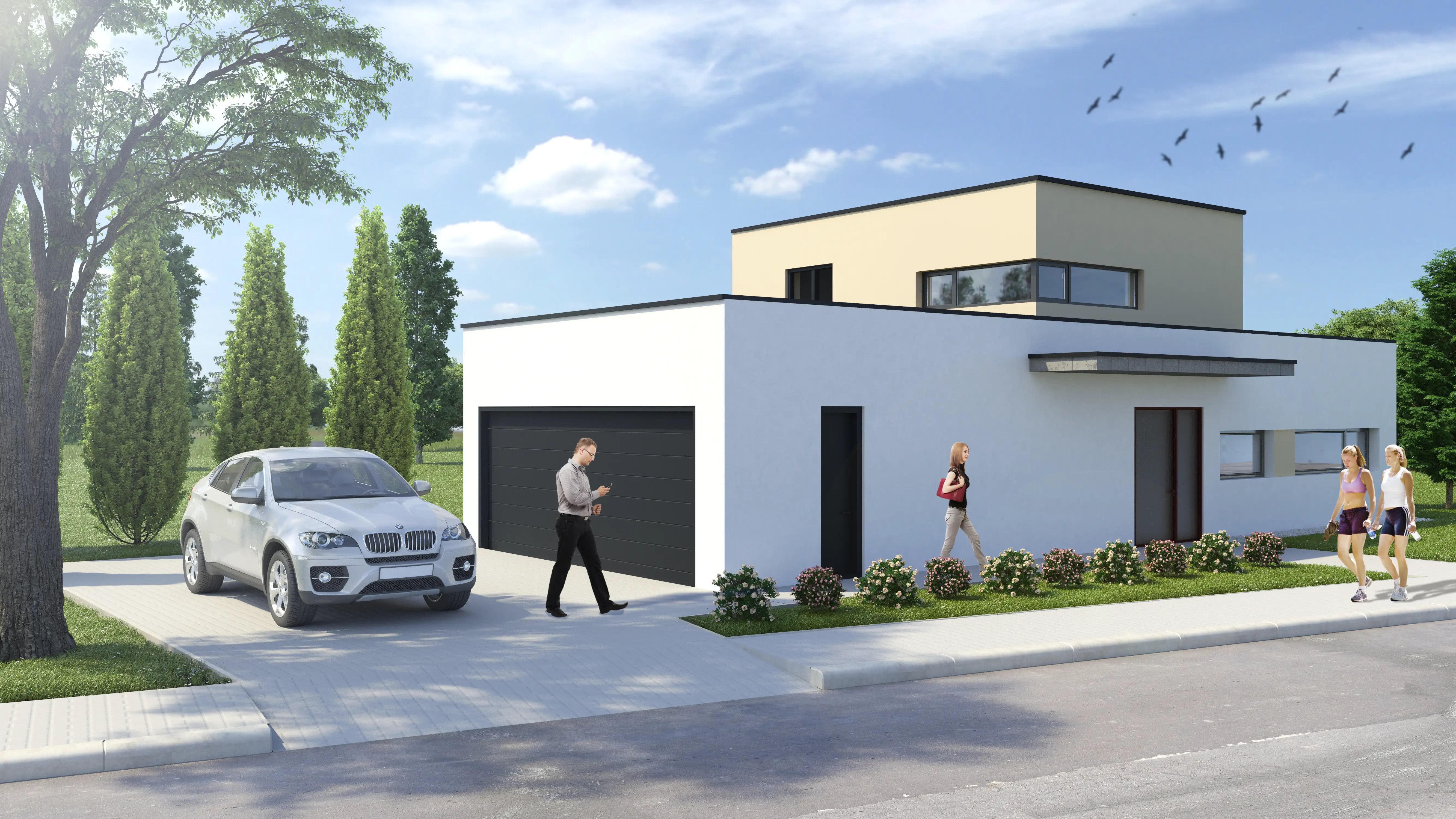 Exteriér projektu