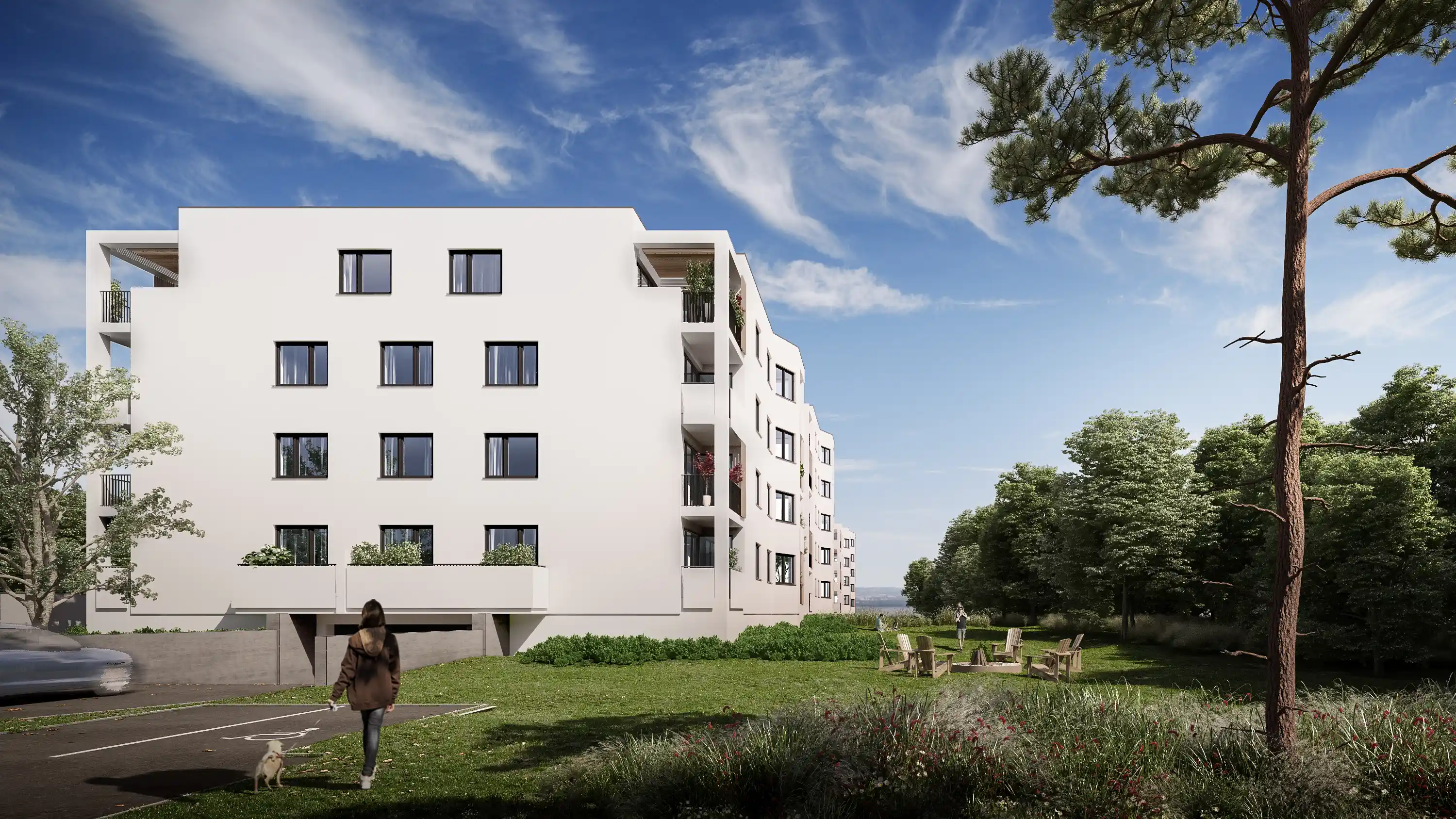 Exteriér projektu