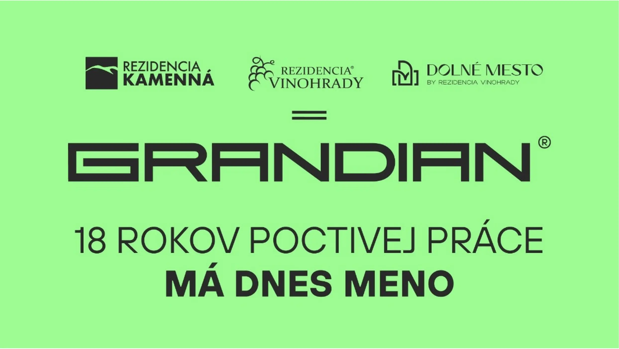 GRANDIAN – nová identita, rovnaká kvalita